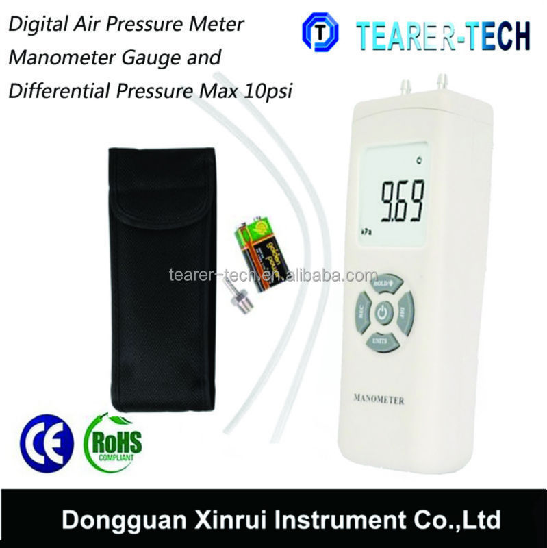 デジタルlcd空気圧計圧力計のゲージを測定最大差動10psi( tl- 102)仕入れ・メーカー・工場