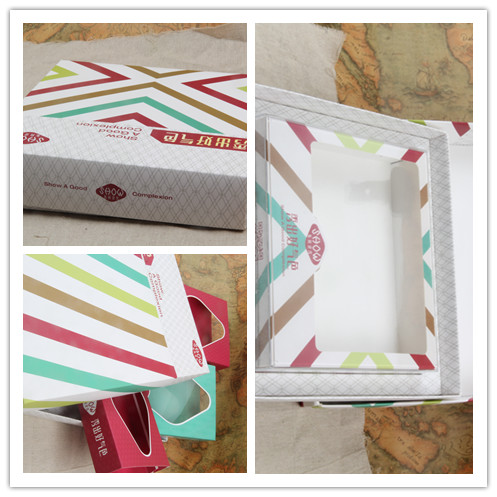 Speediest delivery rectangular red wine paper gift box