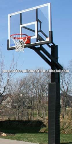 用スクールinground調節可能なバスケットボールフープ/スタンド仕入れ・メーカー・工場