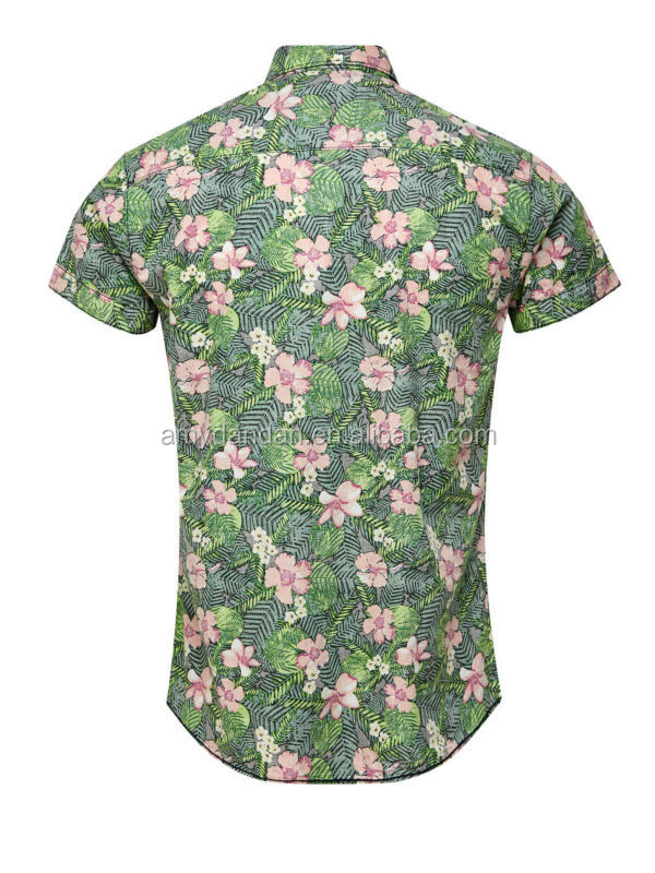 最新のデザイン男性のためのフォーマルシャツ付きの花柄仕入れ・メーカー・工場