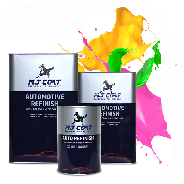 2k color base coat for automobile body repairment