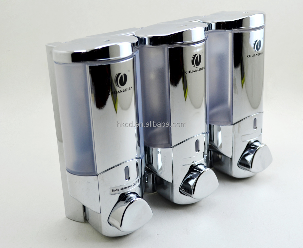 200 ml Hotel Banheiro Triplo Dispensador de gel de Banho e