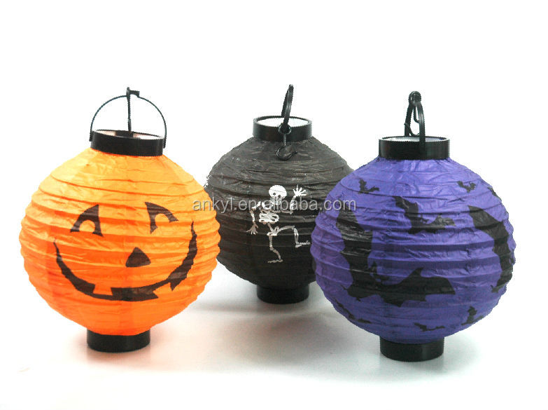 ラマダン2014年紙ランタンハロウィーンカボチャのスタイル問屋・仕入れ・卸・卸売り