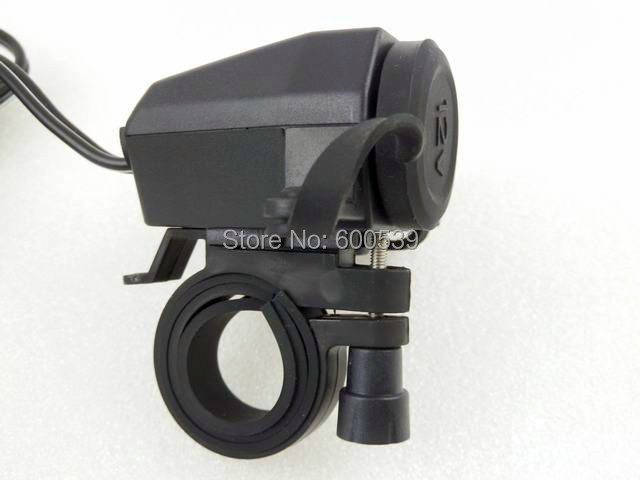 Motorcycle USB Port Cell phone GPS Cigarette Lighter iPhone Charger (3).jpg