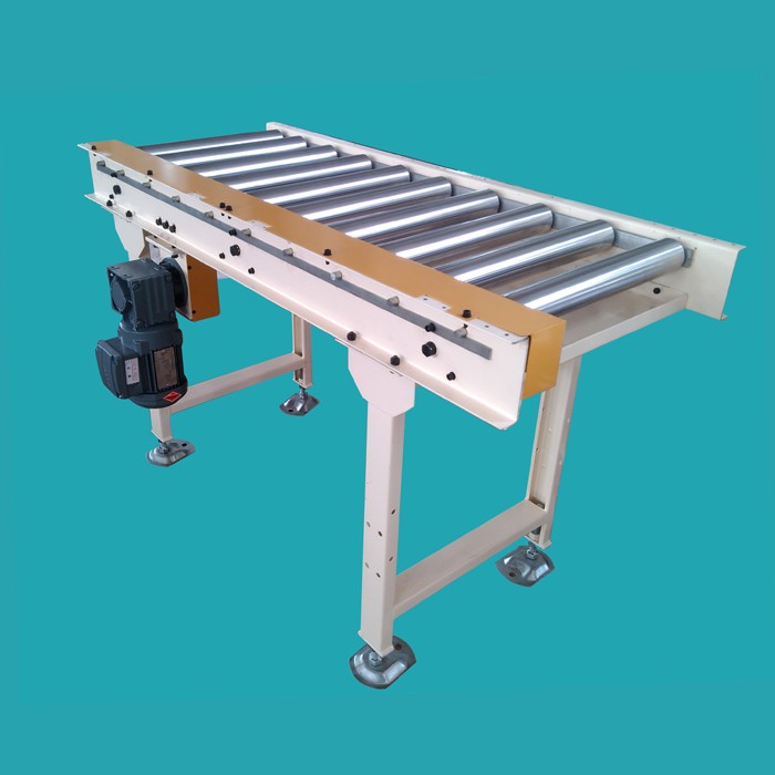 Unloading And Loading Yellow Drum Motor Conveyor Buy Motor Conveyor