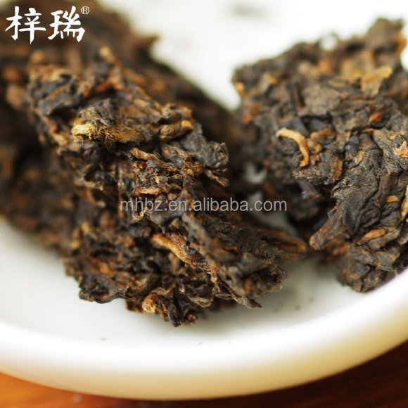 Drying compressed pu erh tea