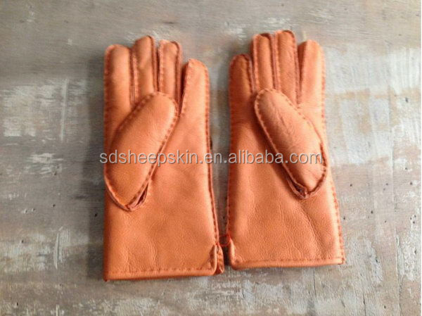 デザインのユニークなファッションシープスキン手袋手袋の生地仕入れ・メーカー・工場
