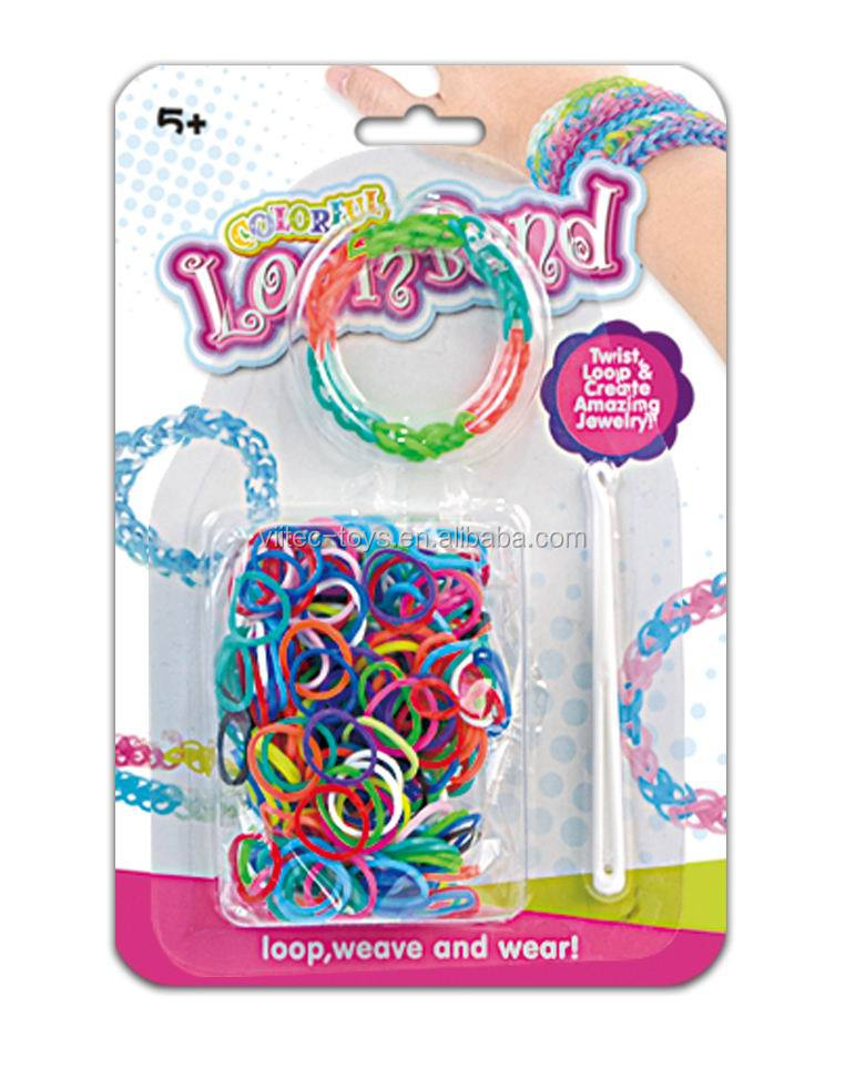 ・カラフルなloomband63669#girlsジュエリー問屋・仕入れ・卸・卸売り