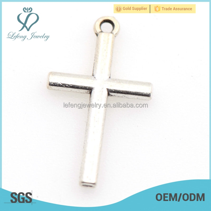 cross charm alloy cross silver charms sale  religious christian Hot religious charms,