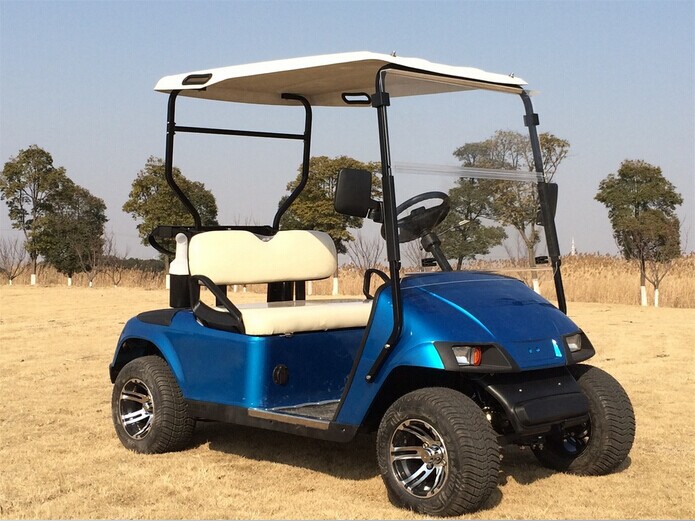 新しいデザイン20152席青色電動ゴルフカーwx2022kゴルフコースのため問屋・仕入れ・卸・卸売り