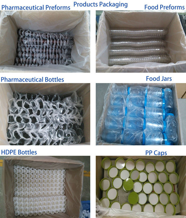 275cc HDPE plastic pharma white cylindrical bottle packaging vitamin E capsules with aluminum lid