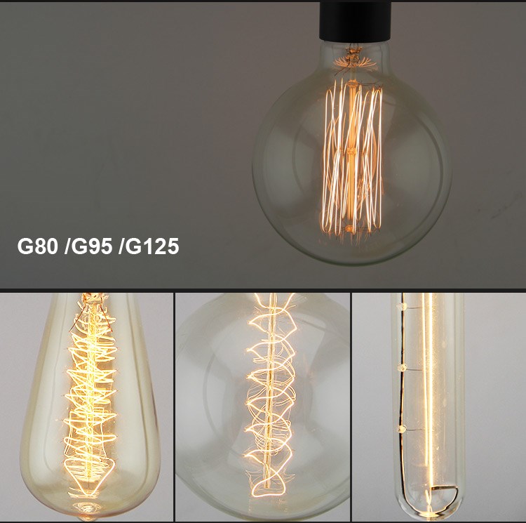 G80 エジソンスタイル電球ヴィンテージ照明220 ボルト エジソン電球仕入れ・メーカー・工場