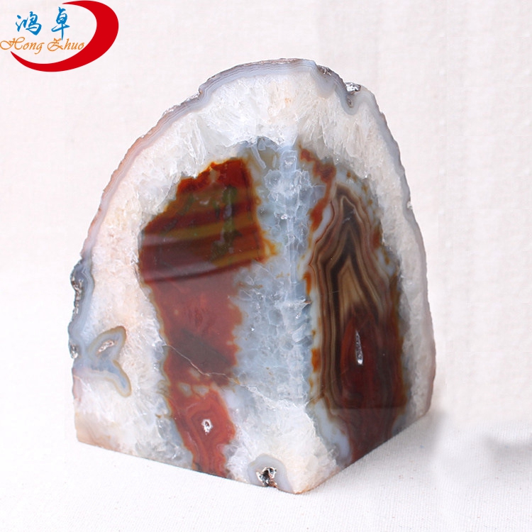 wholesale agate bookends