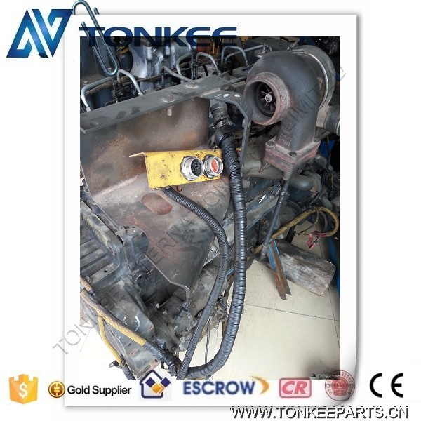 original used PC400-7 PC450-7 SAA6D125E-3 complete engine assy (13).jpg