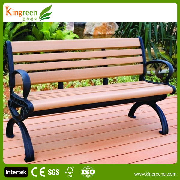Kingreen Two Seat Wood Plastic Composite Park Bench Buy Two Seat Wood