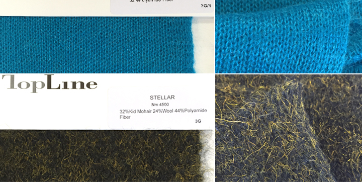 14%絹紡糸、 8％ウール、 71%スーパーキッドレックスの糸モヘアシルク糸モヘアロキシー仕入れ・メーカー・工場