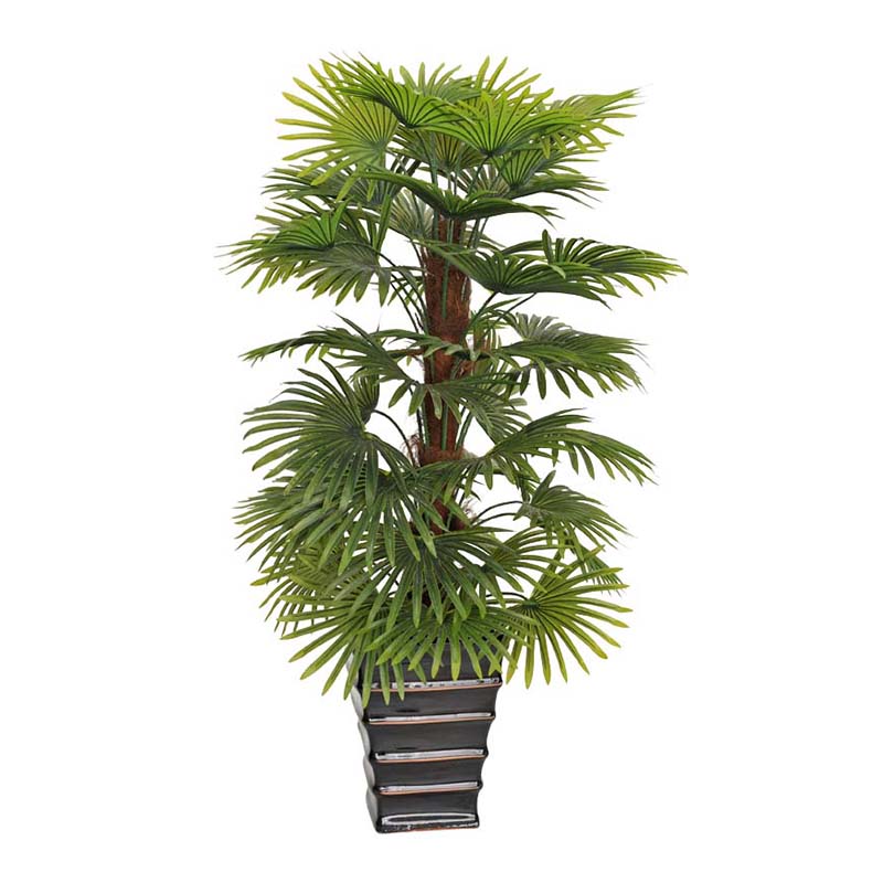 Artificial Silk Palm Tree Tropical Decor Plant Potted Indoor Outdoor