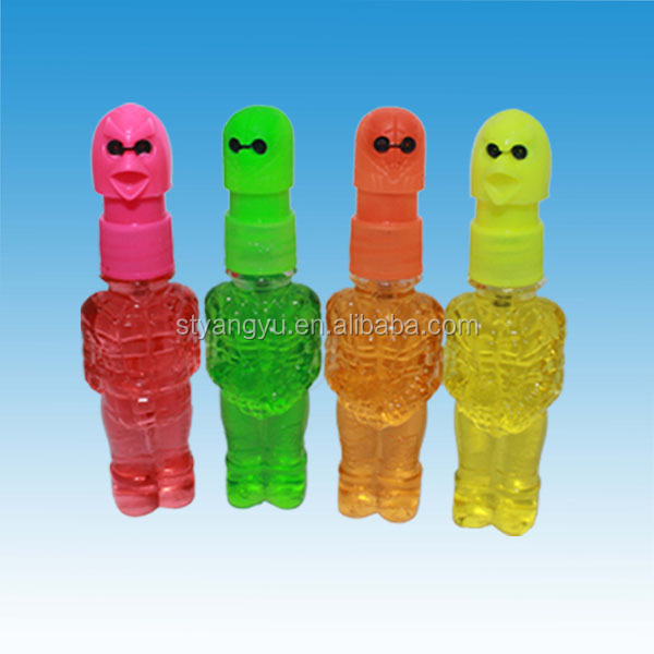Robot and Bird Shape Syrup Spray Candy