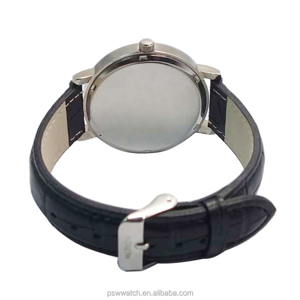 teen boys leather watch bracelet
