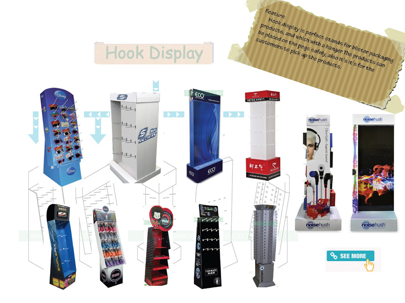 Cardboard Pallet Display for Chewing Gum Display Rack