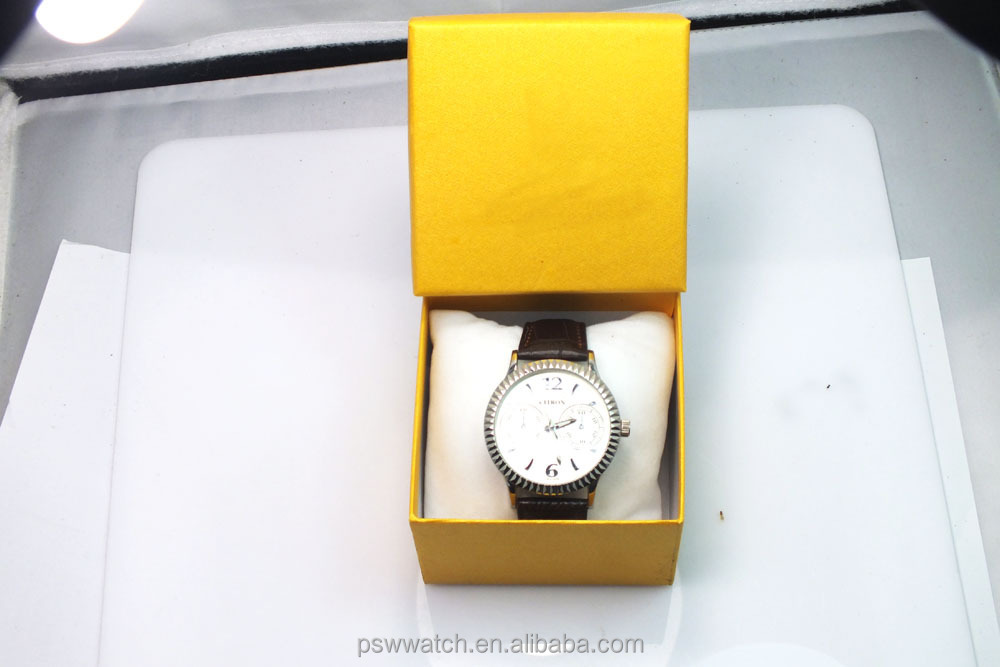 High-grade quartz watch lady day/date wrist watch cheap wrist watch
