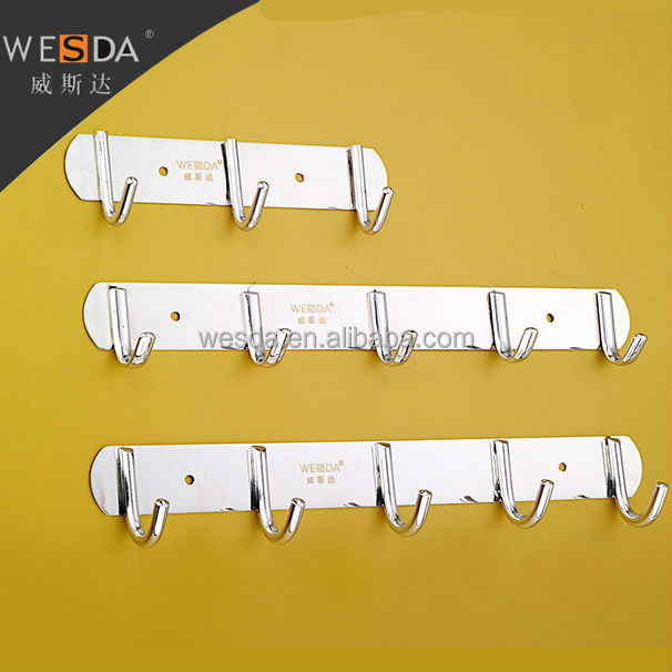 wesda2014年のための新しいデザインの服フック、 熱い販売のドアのフック上の中国の製造元問屋・仕入れ・卸・卸売り