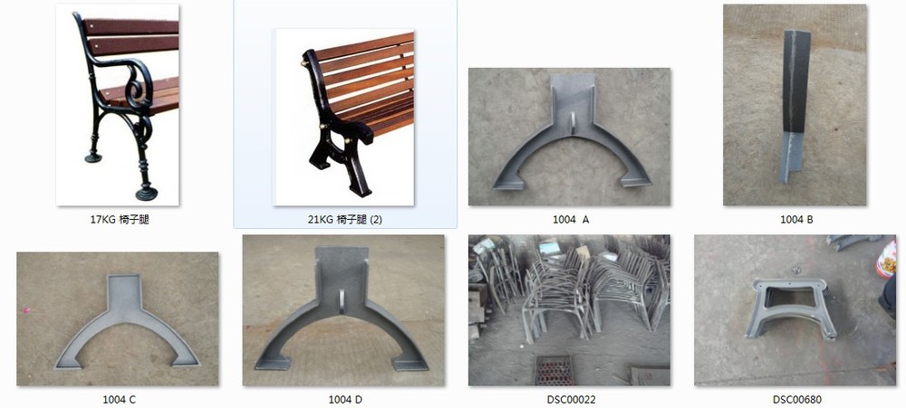 鋳鉄ベンチ脚・庭のベンチの脚・鋳鉄公園のベンチの足仕入れ・メーカー・工場