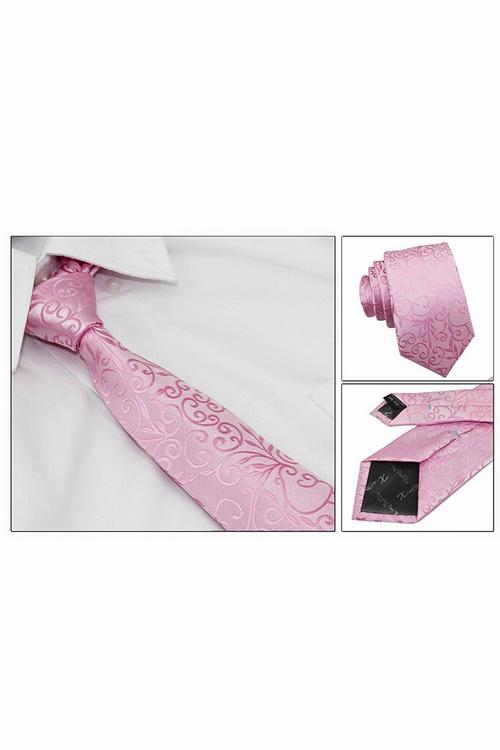 4ピースのネクタイセットクリスマスのギフトのための男性の結婚式ネクタイ付き正方形のタオルのカフスボタンとネクタイのクリップ仕入れ・メーカー・工場