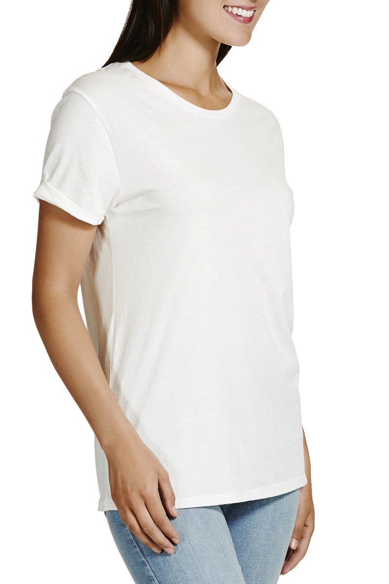 plain white cotton shirt