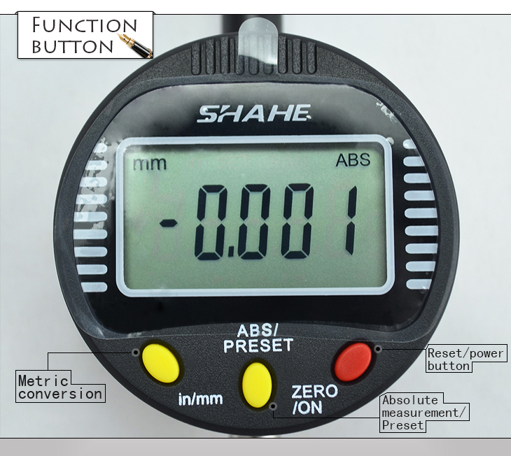 Protable0〜10ミリメートル0.001ミリメートル電子デジタルダイヤルインジケータスタンド530810磁気インジケータ測定ツール仕入れ・メーカー・工場