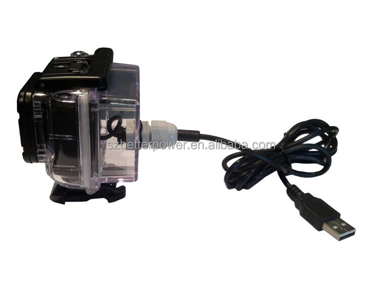 524v Usb Power Supply With Waterproof Gopro3+ Camera Housing For