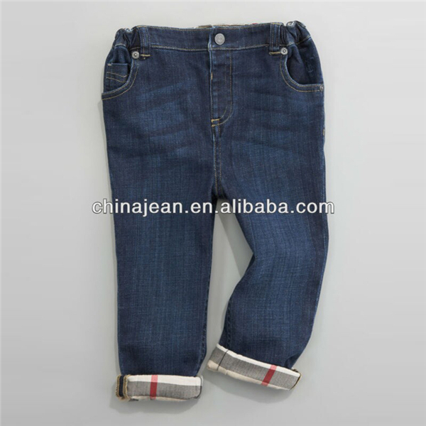 Trousers Five-pocket Denim Kids Boys Fashion Jeans Pant Design Jxq395