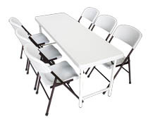 hdpe6フィート近代的な屋外簡単折りたたみテーブルを移動して保存仕入れ・メーカー・工場