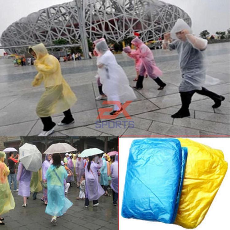 New Disposable Adult Emergency Raincoat Camping Travel Outerware (1)