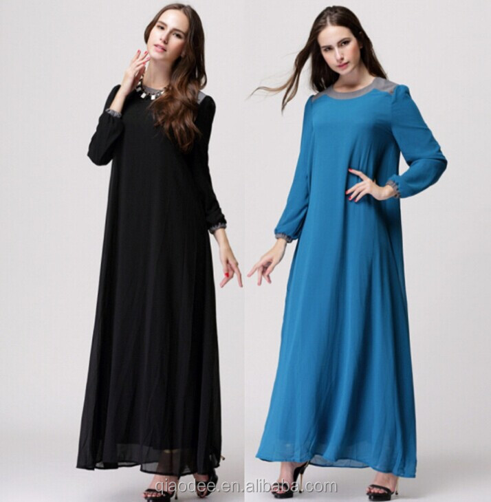 イスラム教徒の服装2014年ファッションの婦人服ロングスリーブ登輝国籍スタイルモロッコカフタン問屋・仕入れ・卸・卸売り