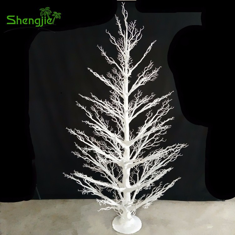 Wholesale Artificial White Dry Tree Branch Without Leaves For Christmas