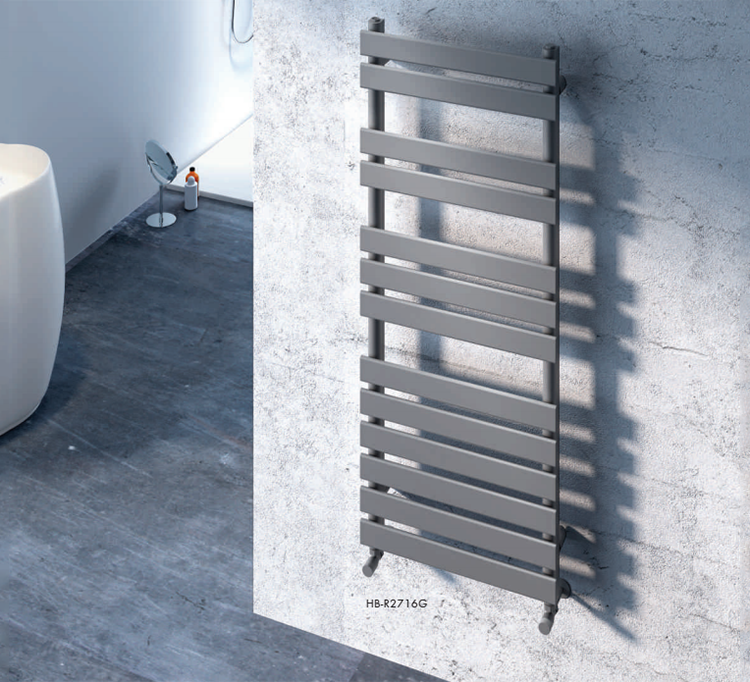 wall-mounted towels hanging