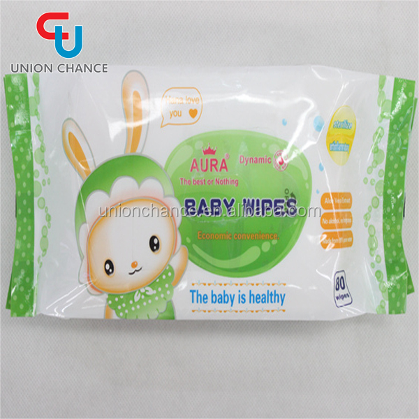 80pcs soft value baby wipes non allergenic wet tissue