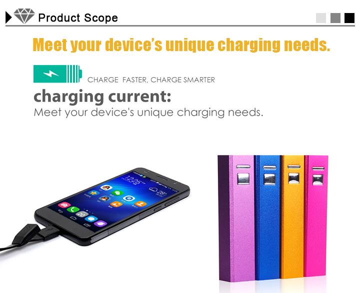 2600mAh Universal Portable Charger USB External Battery Power Pack