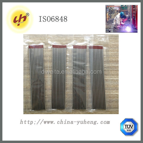 売れ筋2.4x175mmwt20dcトリアタングステン電極材料仕入れ・メーカー・工場