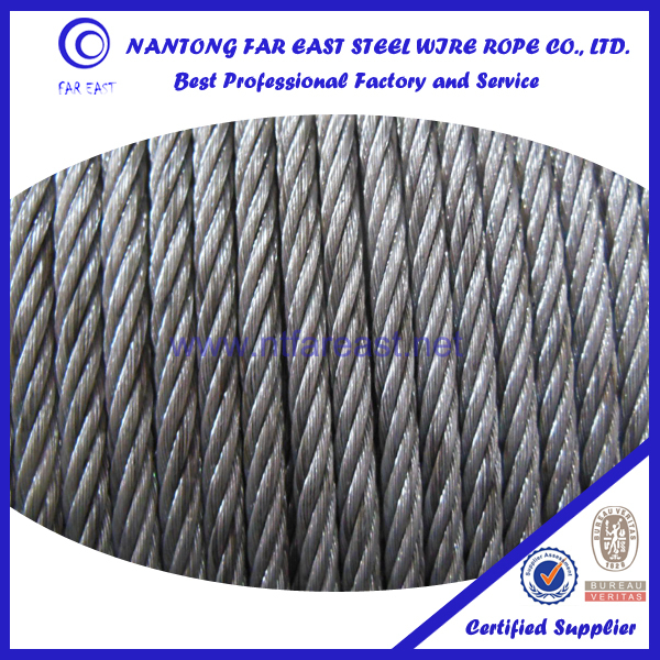 Hemp Core Steel Wire Rope 6*36ws Ungalvanized Steel Wire Cable/lifting