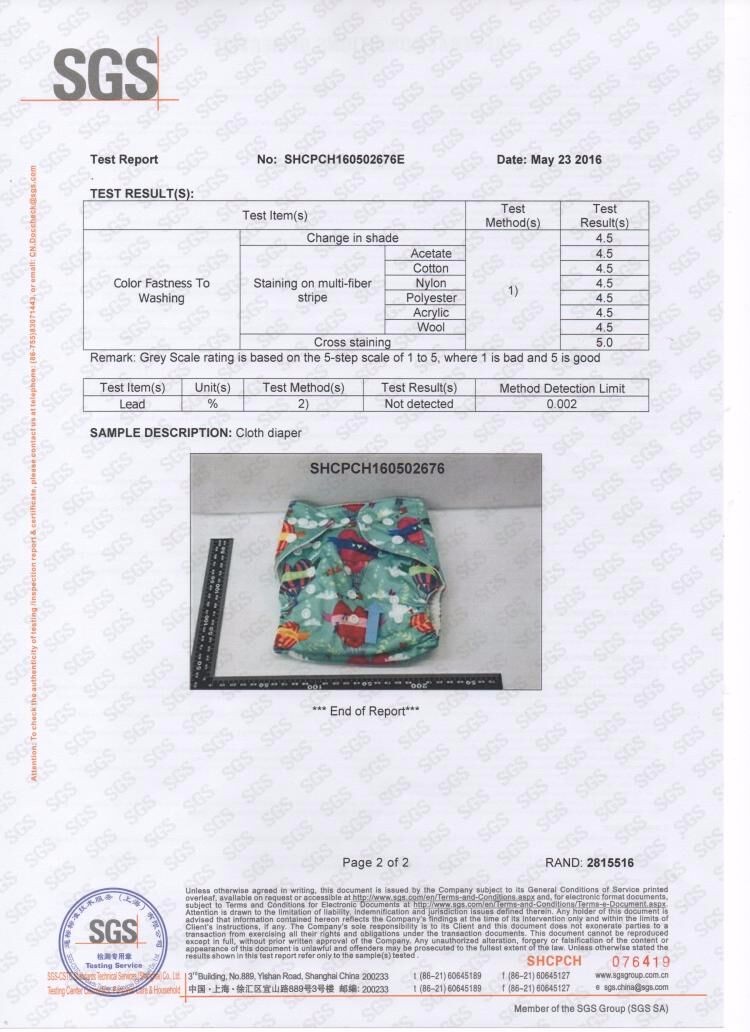 ホット販売ananbabyプリント無料サンプルカスタムベビー布おむつ/布ベビーおむつ再利用可能な 問屋・仕入れ・卸・卸売り