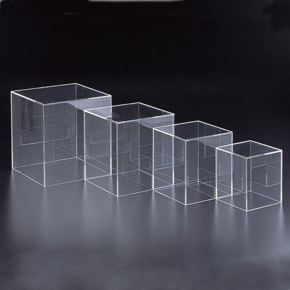 Clear Acrylic Cube Riser Watch Jewelry Display Stand Buy Clear