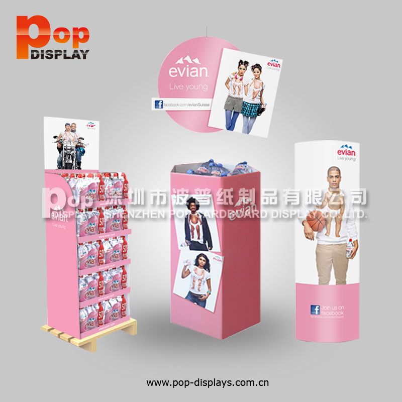 floor stand chew gum hook display rack