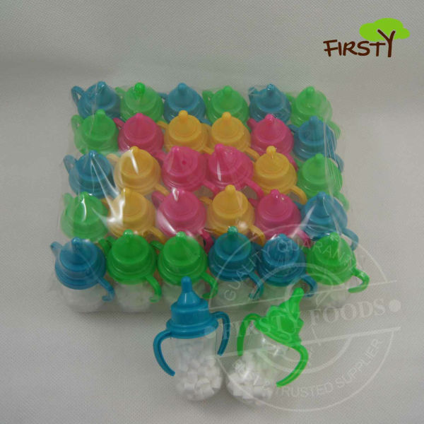 Baby nipple pressed candy