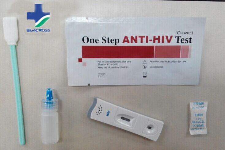 Hiv1/2経口輸液の唾液急速なテストhivテストカード仕入れ・メーカー・工場