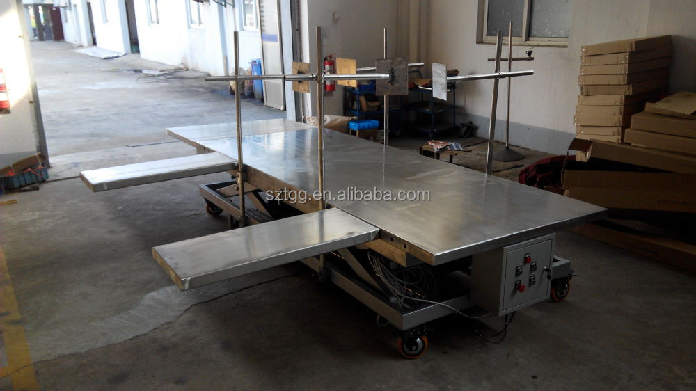 電動昇降操作テーブルのための獣医sdh50ウシやウマ、 獣医テーブルのための大きな動物獣医テーブルのための水牛問屋・仕入れ・卸・卸売り