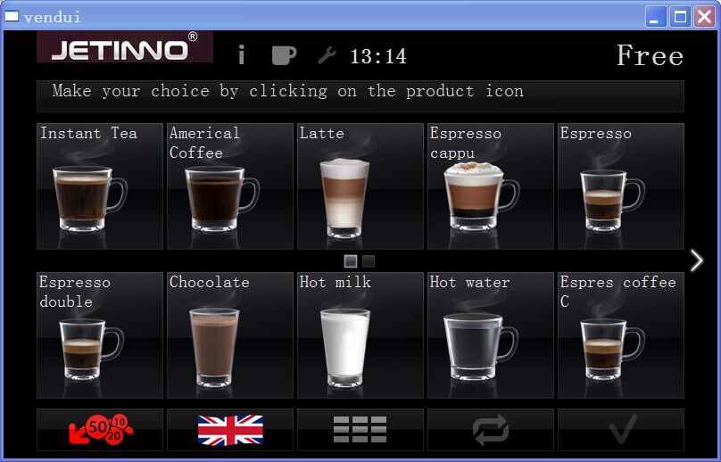 ES3C完全自動エスプレッソコーヒー自動販売機仕入れ・メーカー・工場