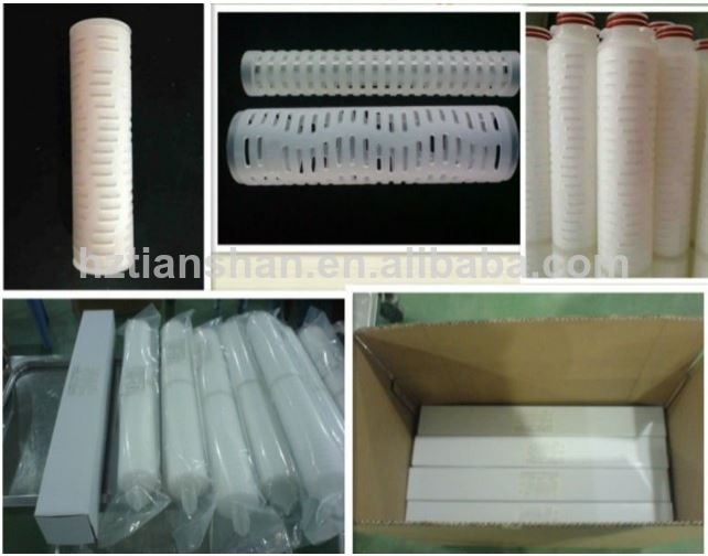 Absolute 10 micron PP filter cartridge for coconut water filtration