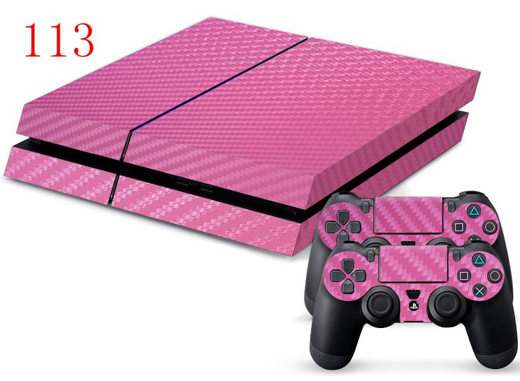 113 ps4 pink sticker_